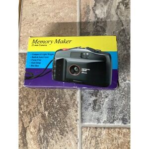Memory Maker 35mm Camera Compact‎ Focus Free Optical Lens Neck Strap Included